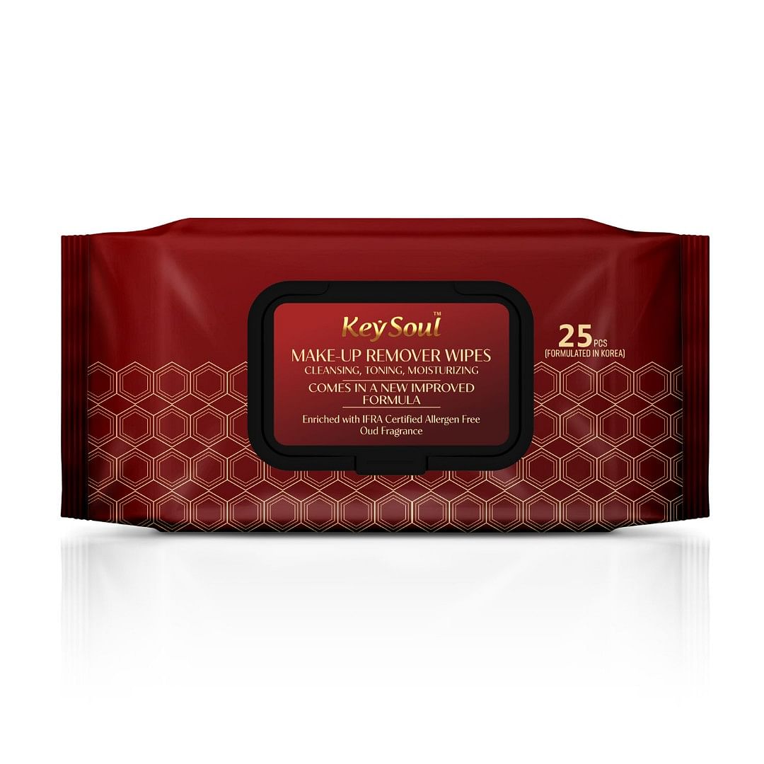 Key Soul Make Up Remover Wipes - 25 Wipes