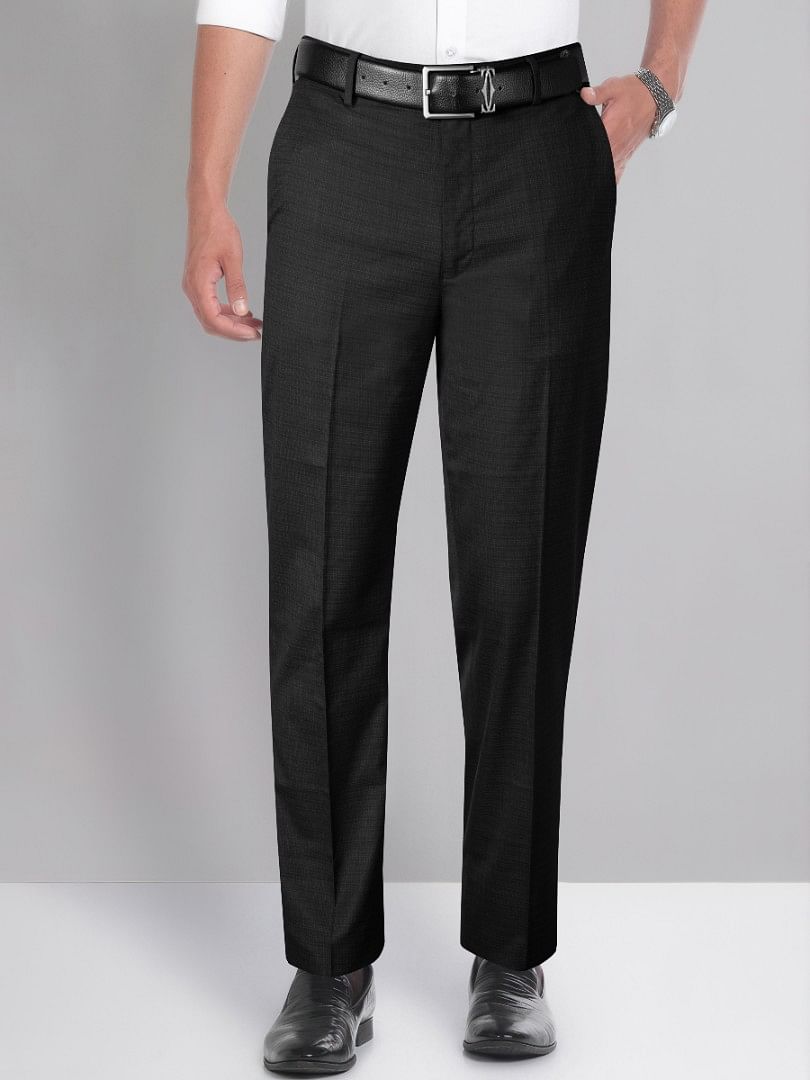 Authenzaa Men Formal Trouser SFFT004 Black 