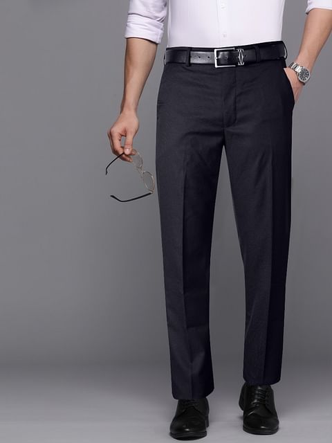 Authenzaa Men Formal Trouser SFFT001 Blue 