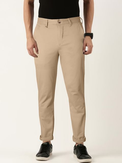 Authenzaa Men Casual Trouser SFCT008 Khakhi 