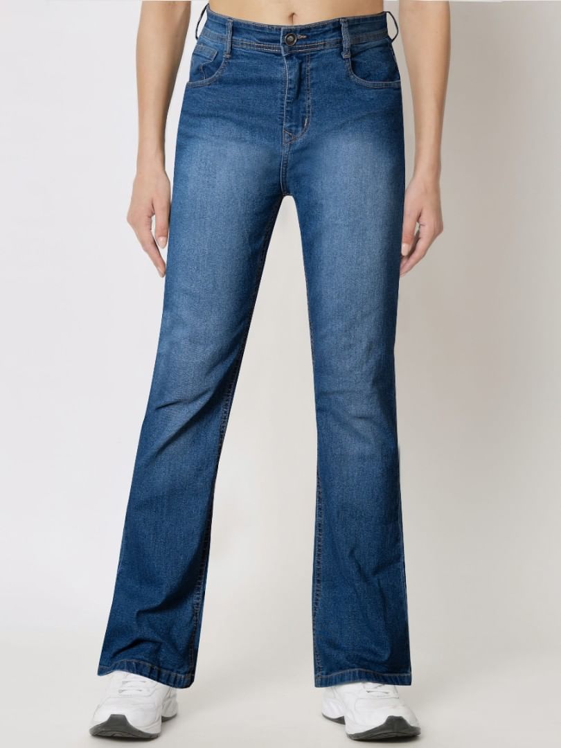 Authenzaa Women Jeans WDJRE011 Blue 