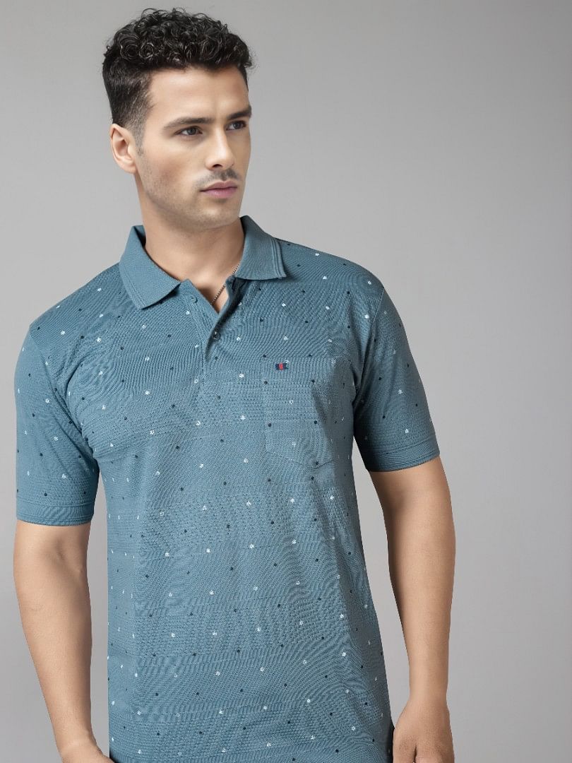 Authenzaa Men Polo T-Shirt GKPT015 Stone 