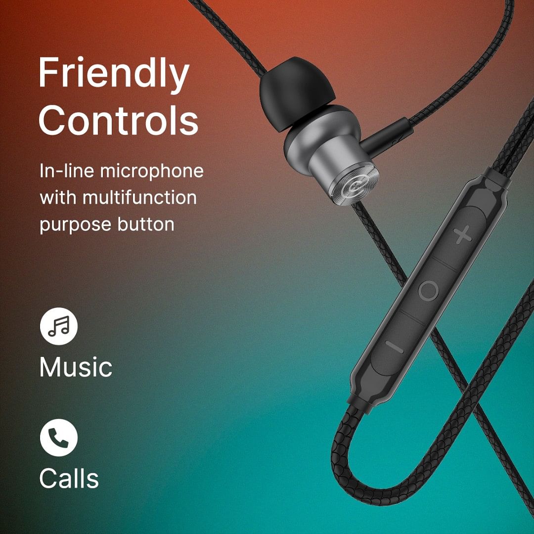 pTron Tunes Type C Wired Earphones with Signature Sound