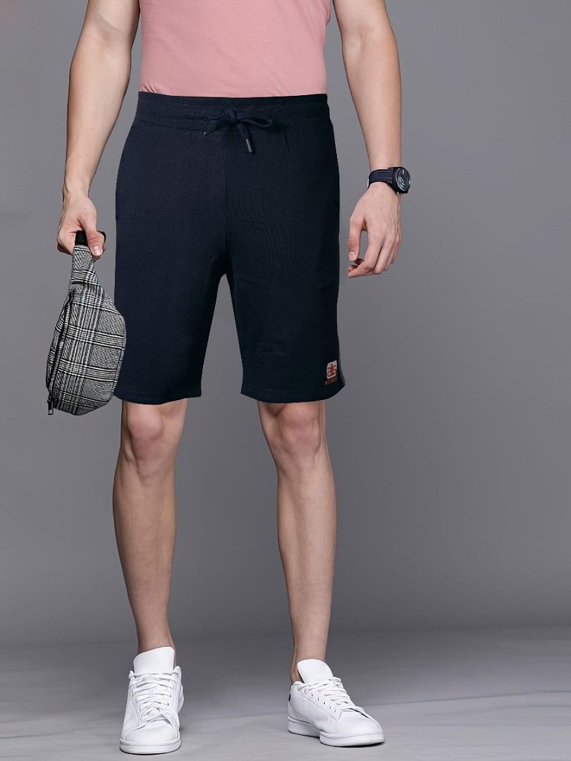 Authenzaa Men Casual Bermuda CS-TB005 Navy 