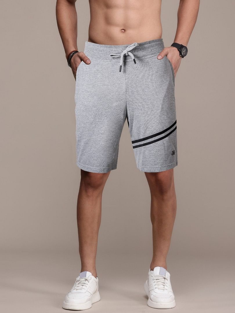 Authenzaa Men Casual Bermuda CS-TB004 Light Grey