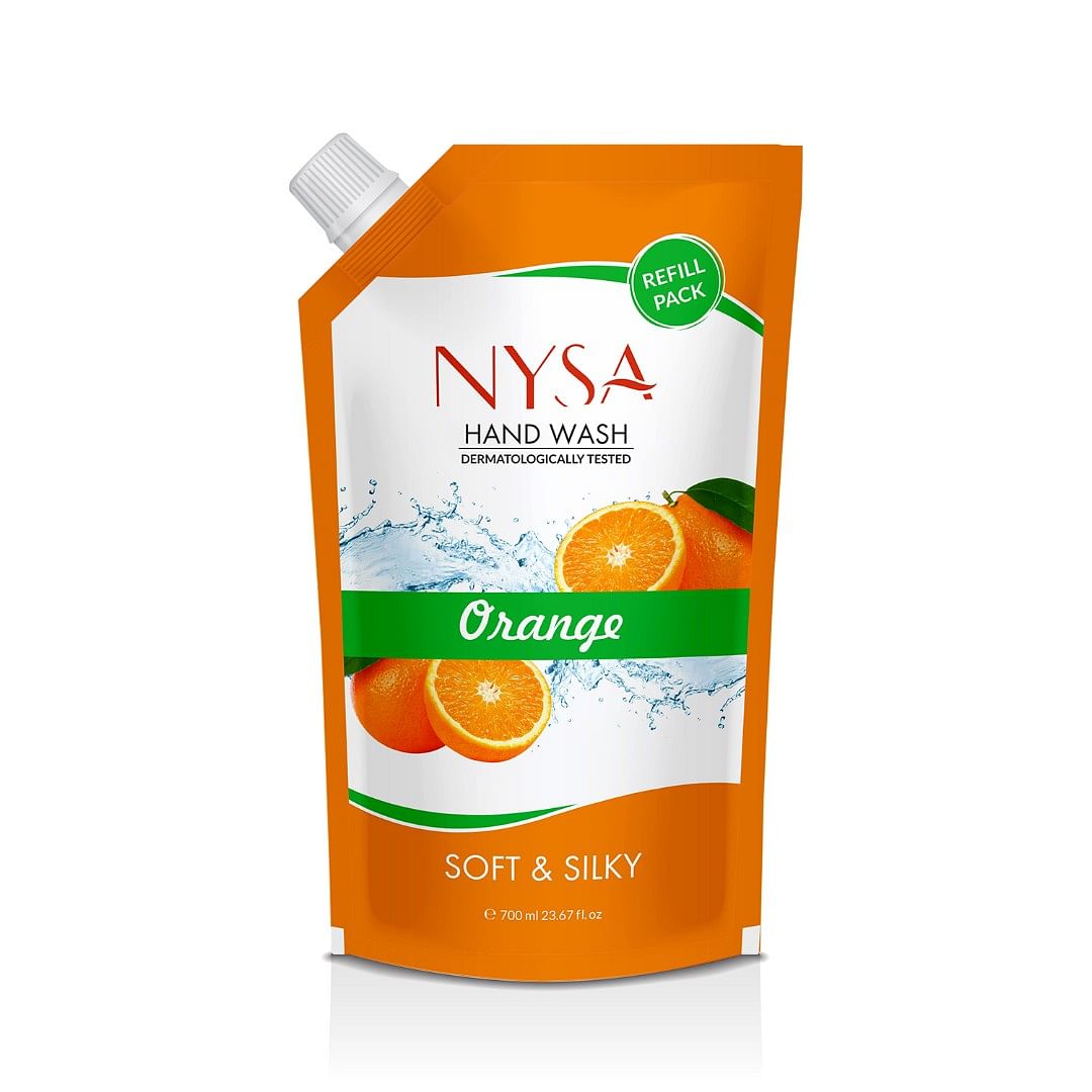 Nysa Orange Handwash Refill, 700 ml