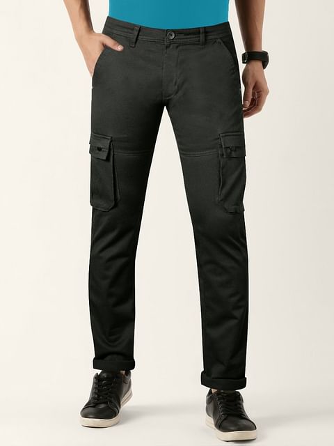 Authenzaa Men Cargo Pant 4SCP023 Olive 