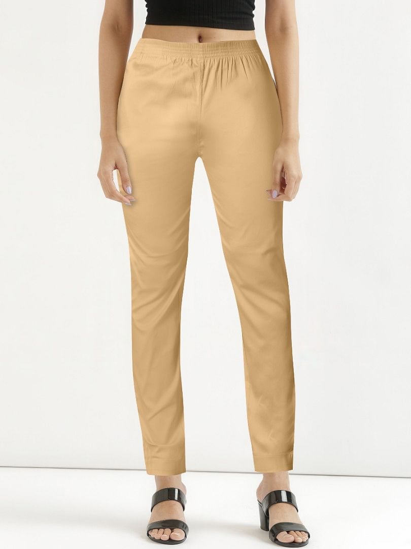 Authenzaa Women Kurti Pant GHKP007 Skin 