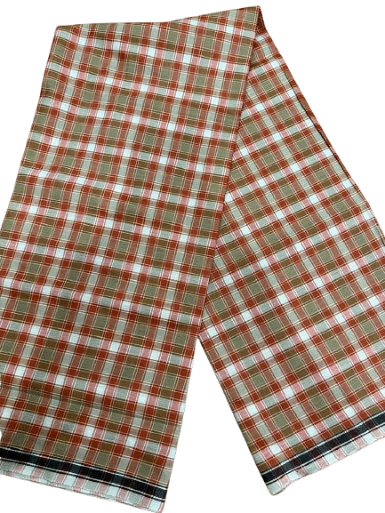 Authenzaa Men Checks Lungi BMCL005 Red Chex 