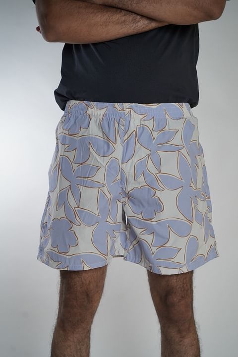 Authenzaa Men Boxer Sports SAMS005 Ice Blue 