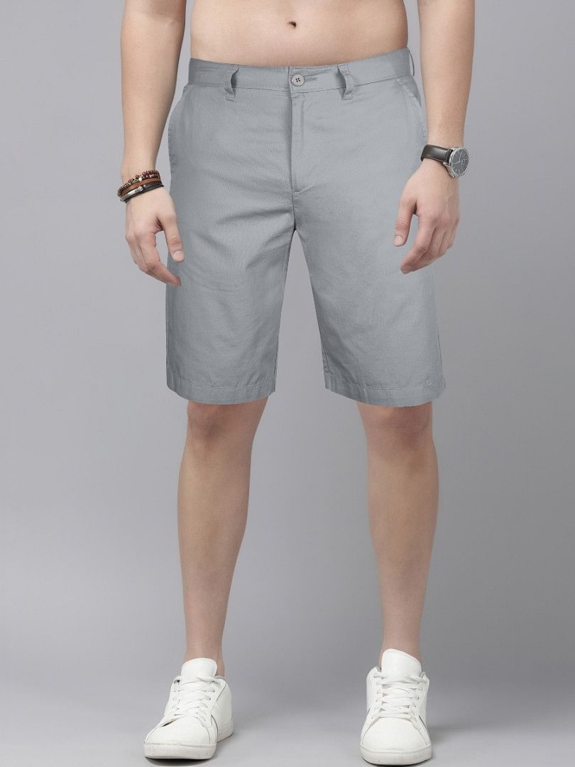 Authenzaa Men Shorts SFMS010 Grey 