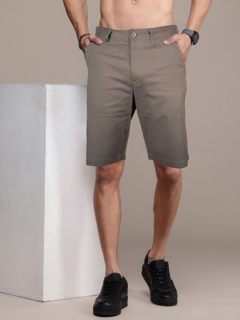 Authenzaa Men Shorts SFMS009 Brown 