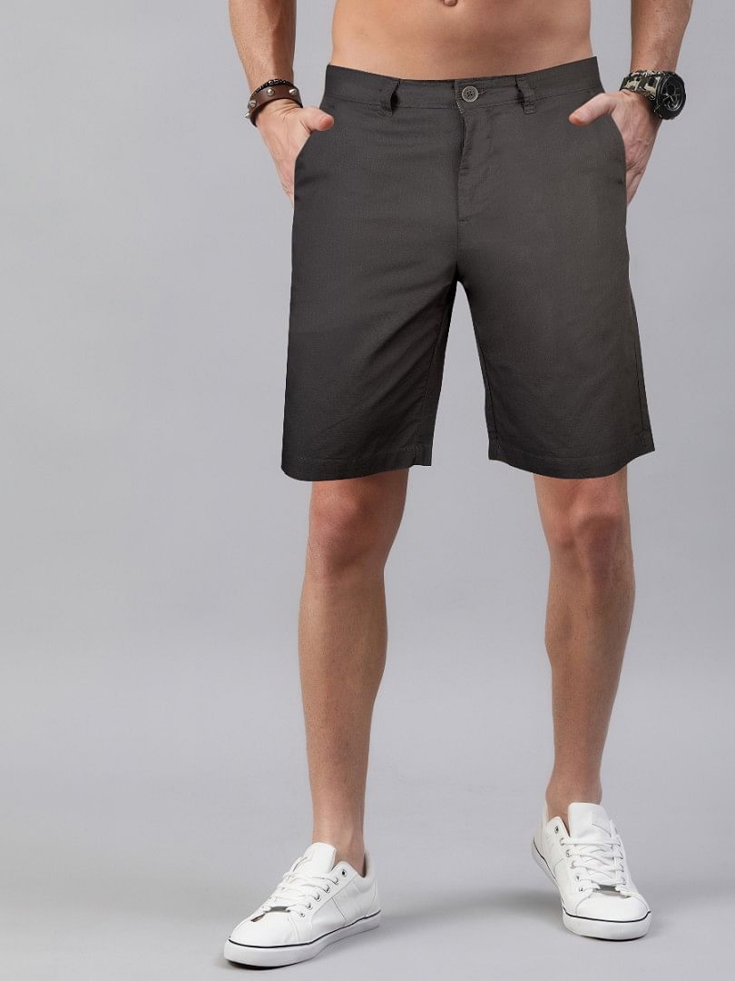 Authenzaa Men Shorts SFMS008 Black 
