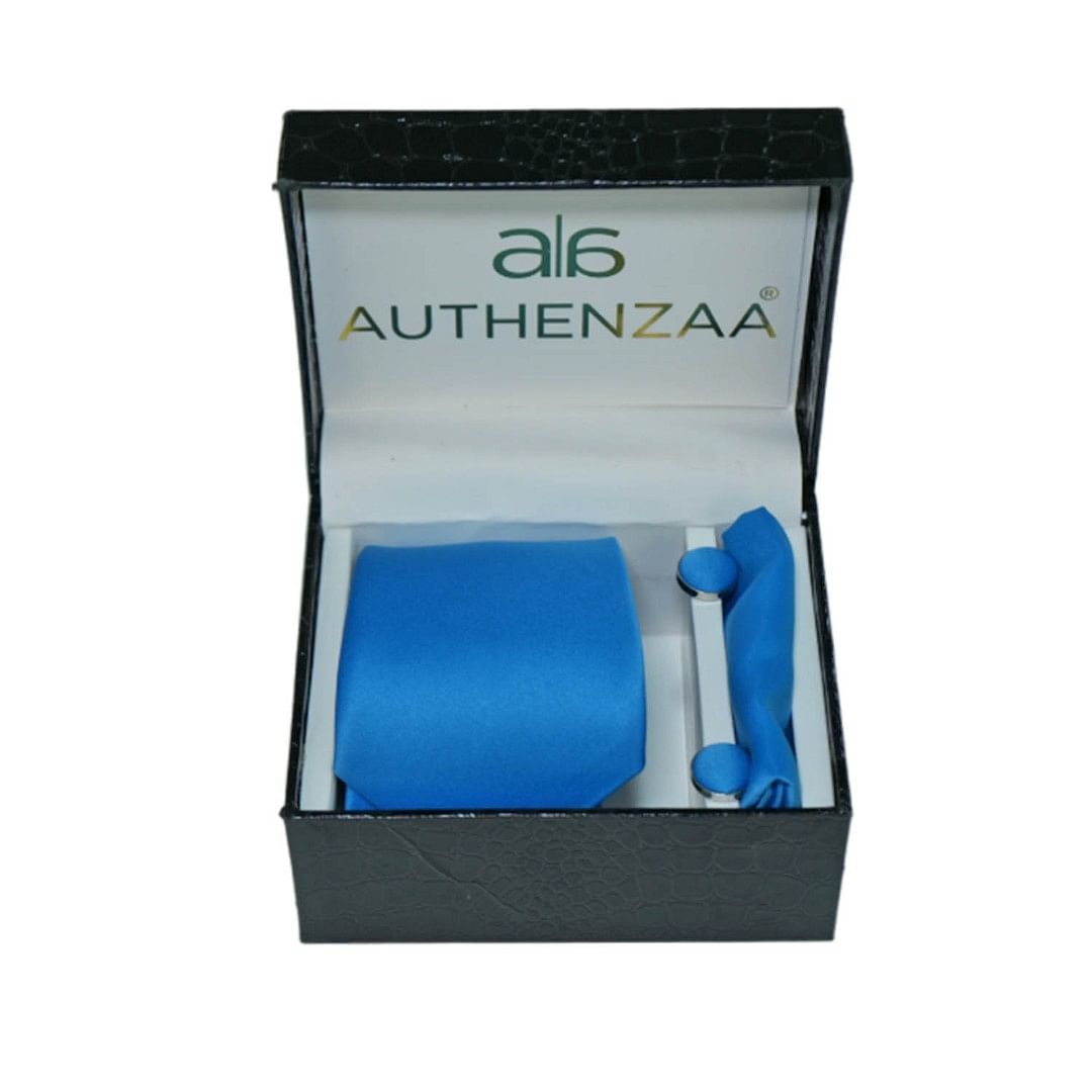 LEAGUE TIE&CUFFLINKS FR-LT2002, Sky Blue