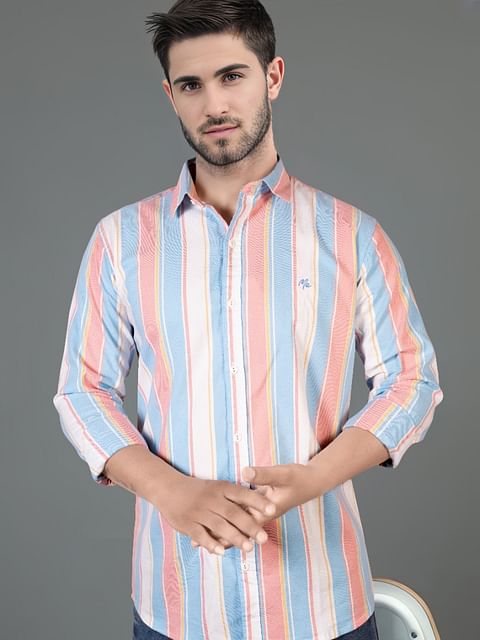Authenzaa Men Casual Shirt SFCS180 Multi 