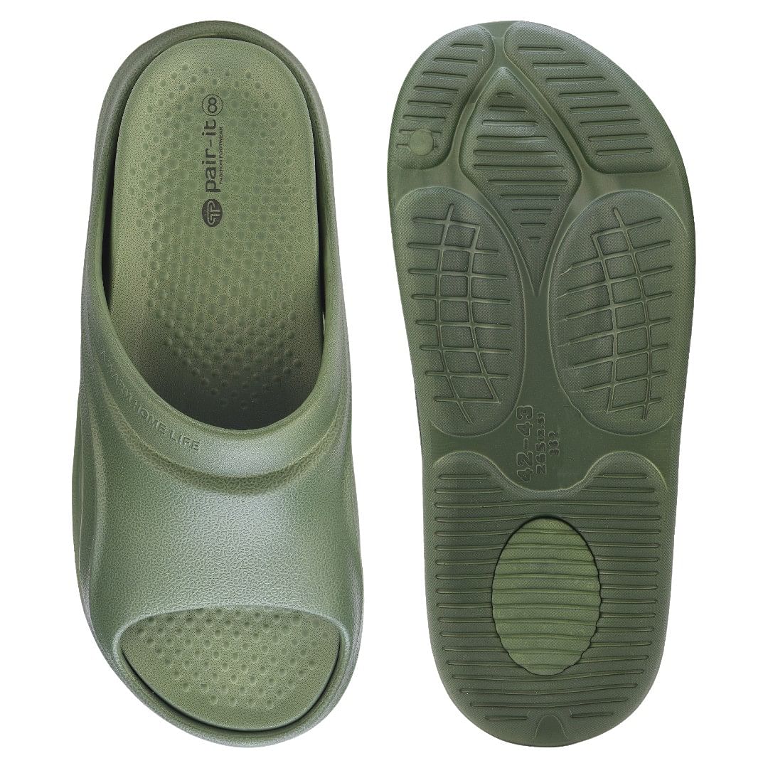 Pair-it Pair-it Men Slider YP-03 Olive Green