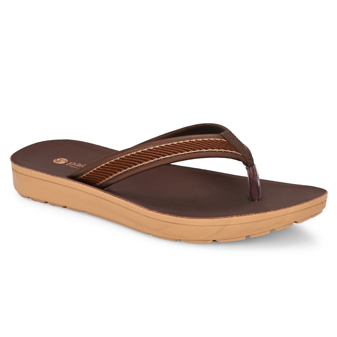 Pair-it Women Grace PU Slipper 002 Brown