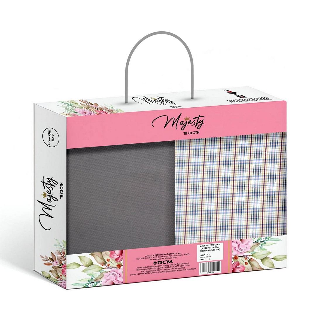Authenzaa Men Majesty Fabric MJTR001 Design-12 
