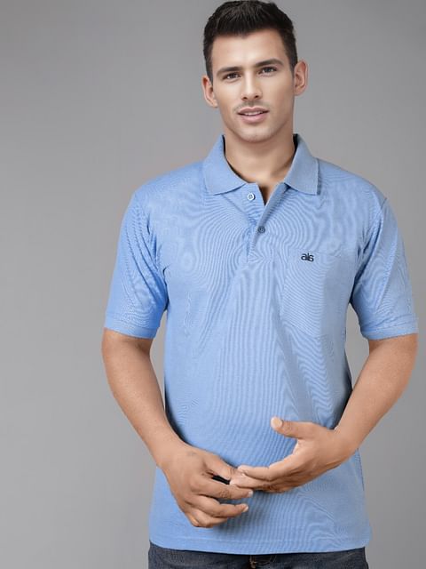 Authenzaa Men Polo T-Shirt SAVPT002 Sky 