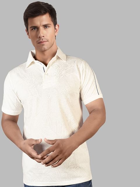 Authenzaa Men Polo T-Shirt SFPT029 White 