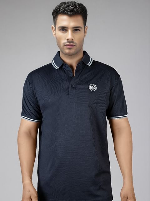 Authenzaa Men Polo T-Shirt SFPT035 Navy 
