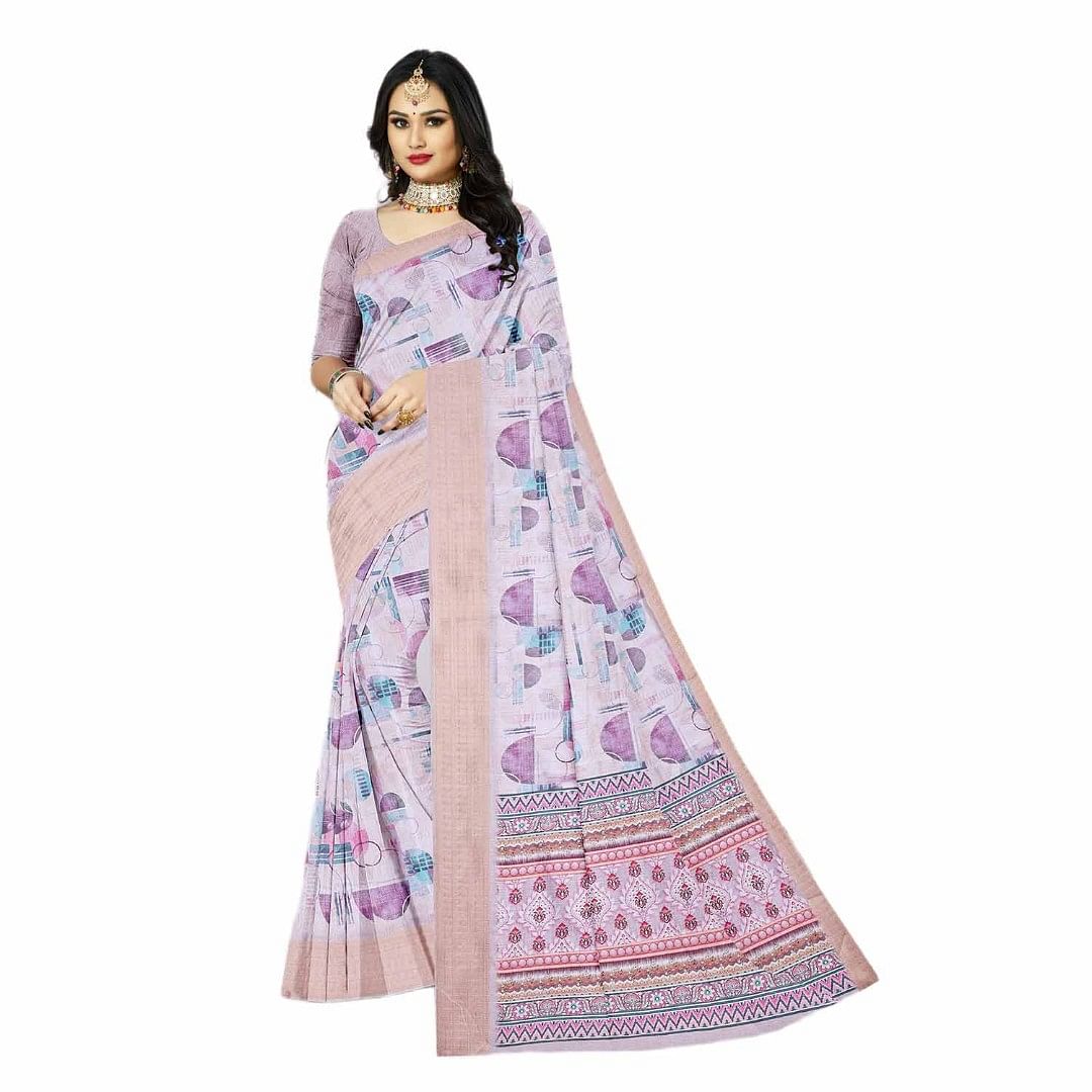 Authenzaa Women Saree RRWS013 Multi 5 