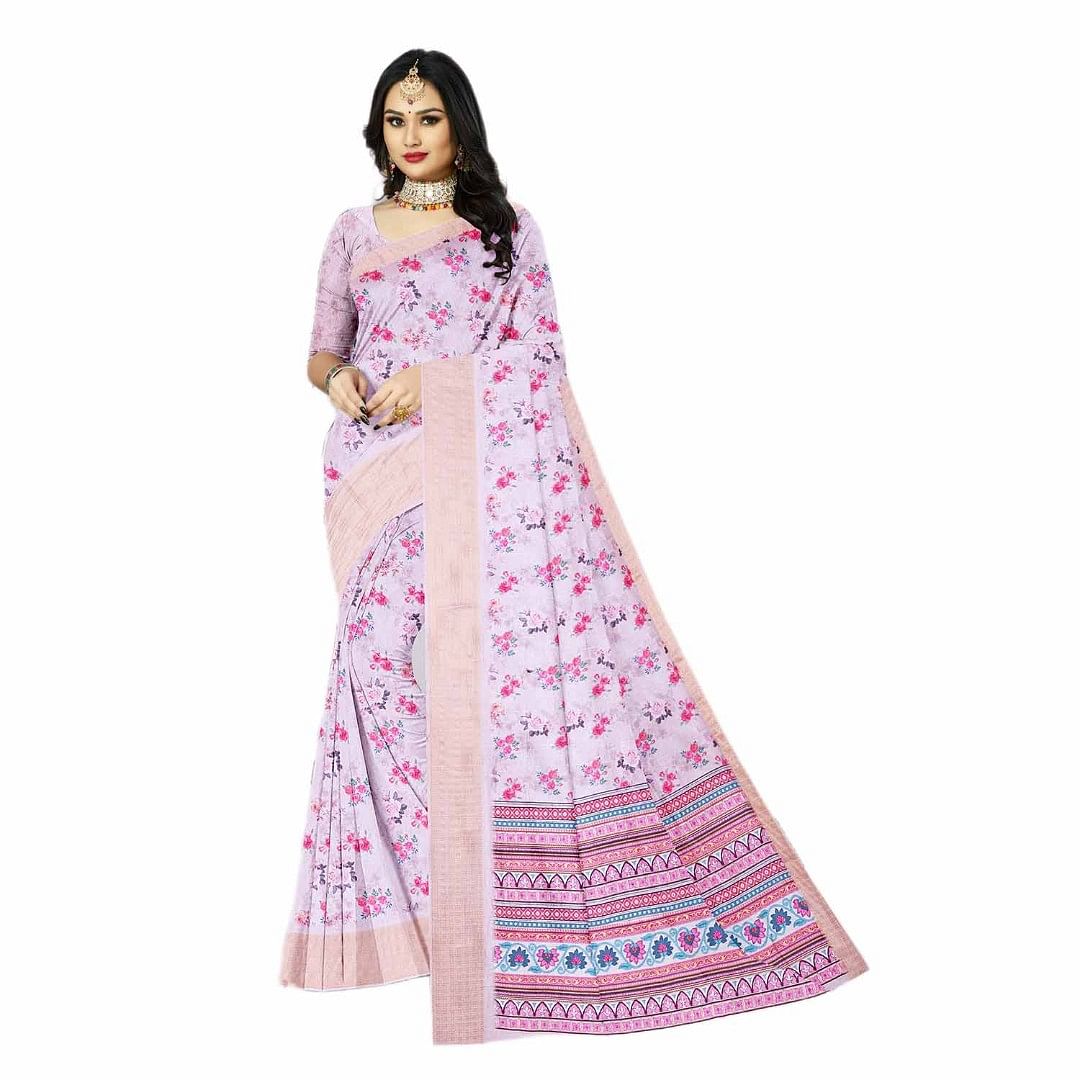 Authenzaa Women Saree RRWS013 Multi 9 