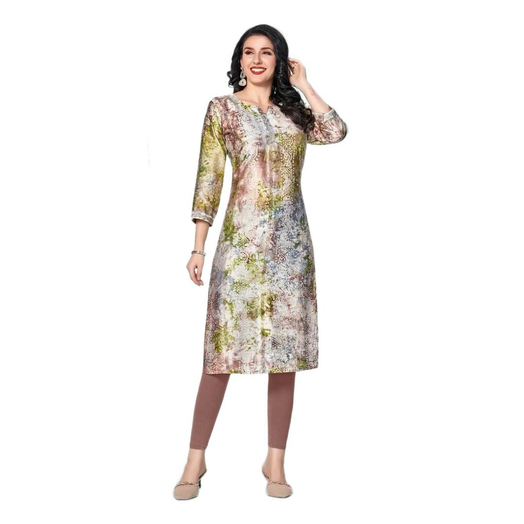 Authenzaa Women Kurti HFWKT017 Multi 