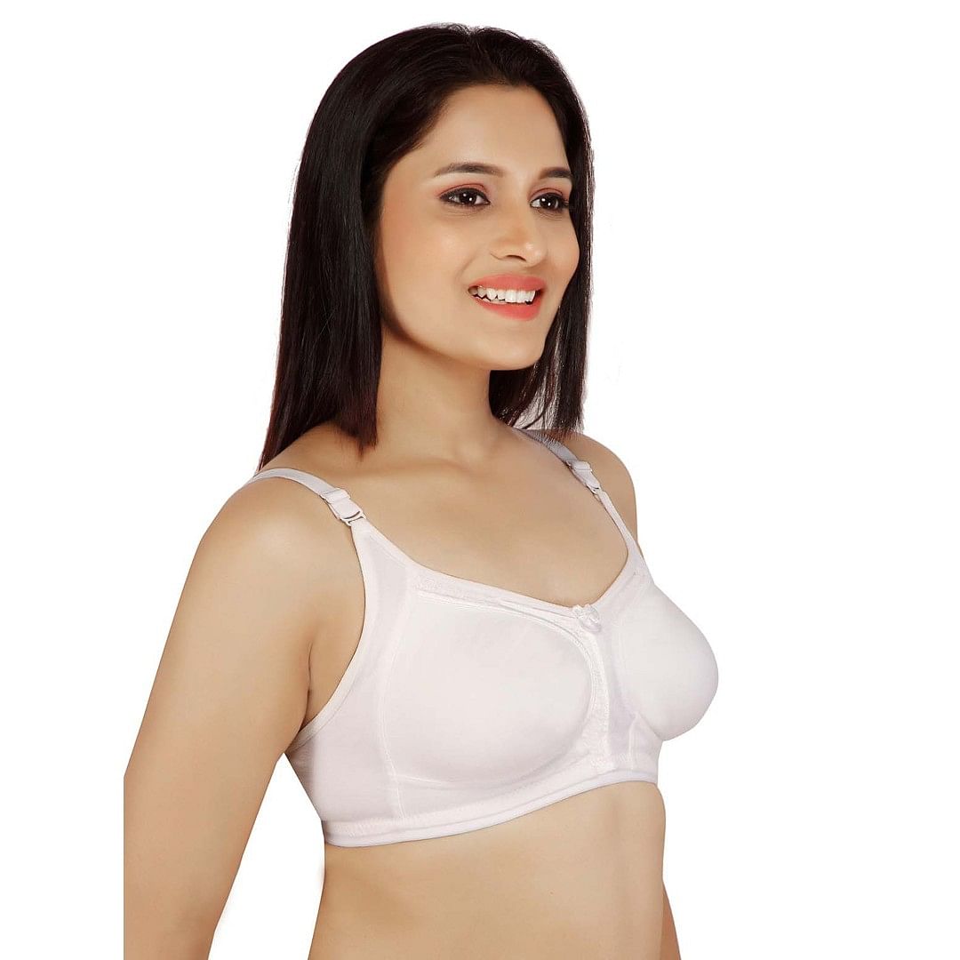 Moulded Bra - KS021 - White - 42D