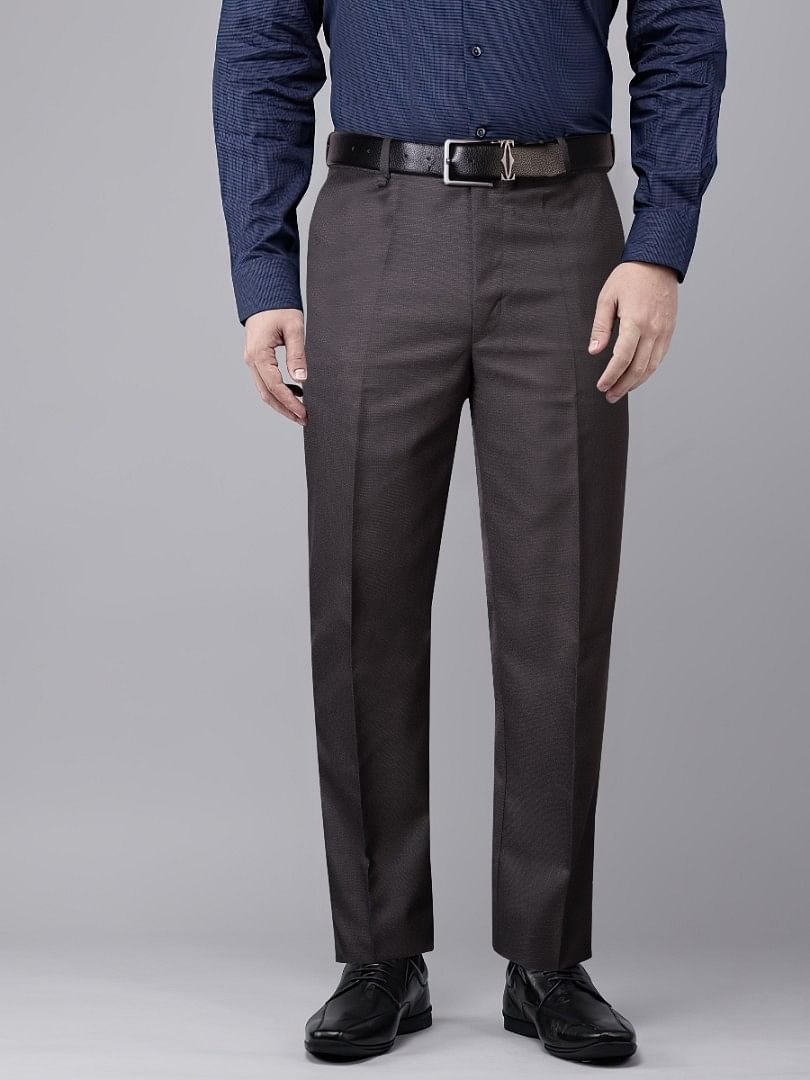 Authenzaa Men Formal Trouser 4SFF023 Olive 