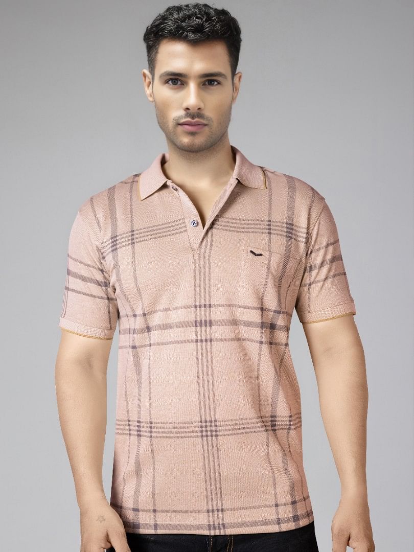 Authenzaa Men Polo T-Shirt BKPT015 Orange 
