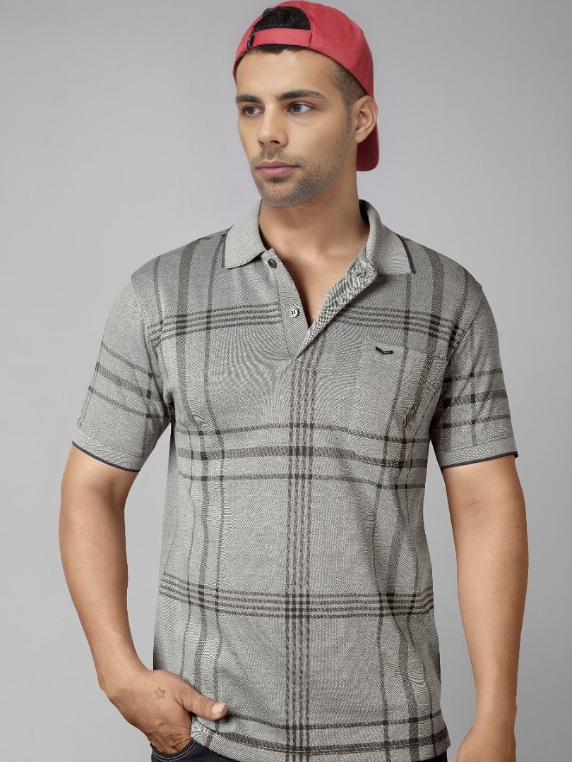Authenzaa Men Polo T-Shirt BKPT018 Green 