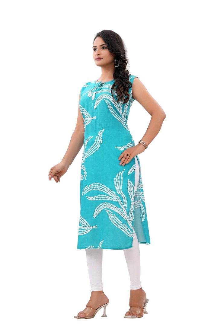 Authenzaa Women Kurti SFBKT042 Persian 