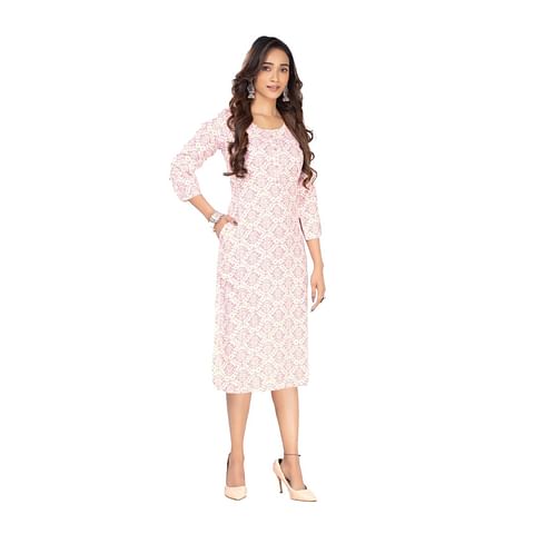 Authenzaa Women Kurti AFKT031 Multi 