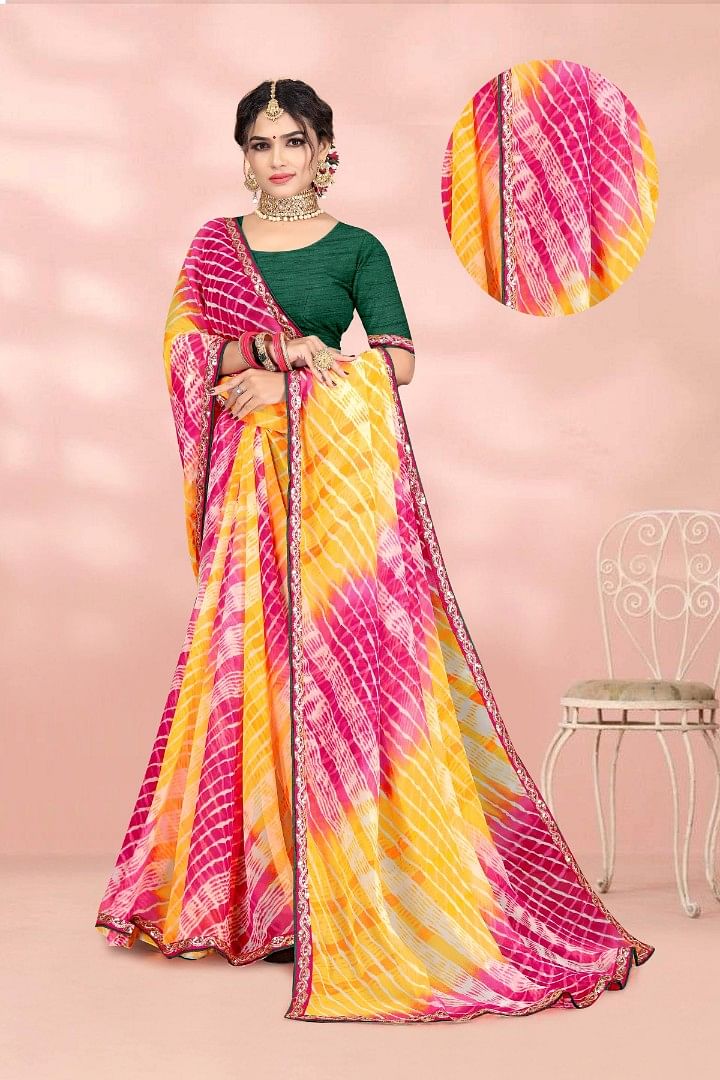 Authenzaa Women Saree ASWS158 RANI 