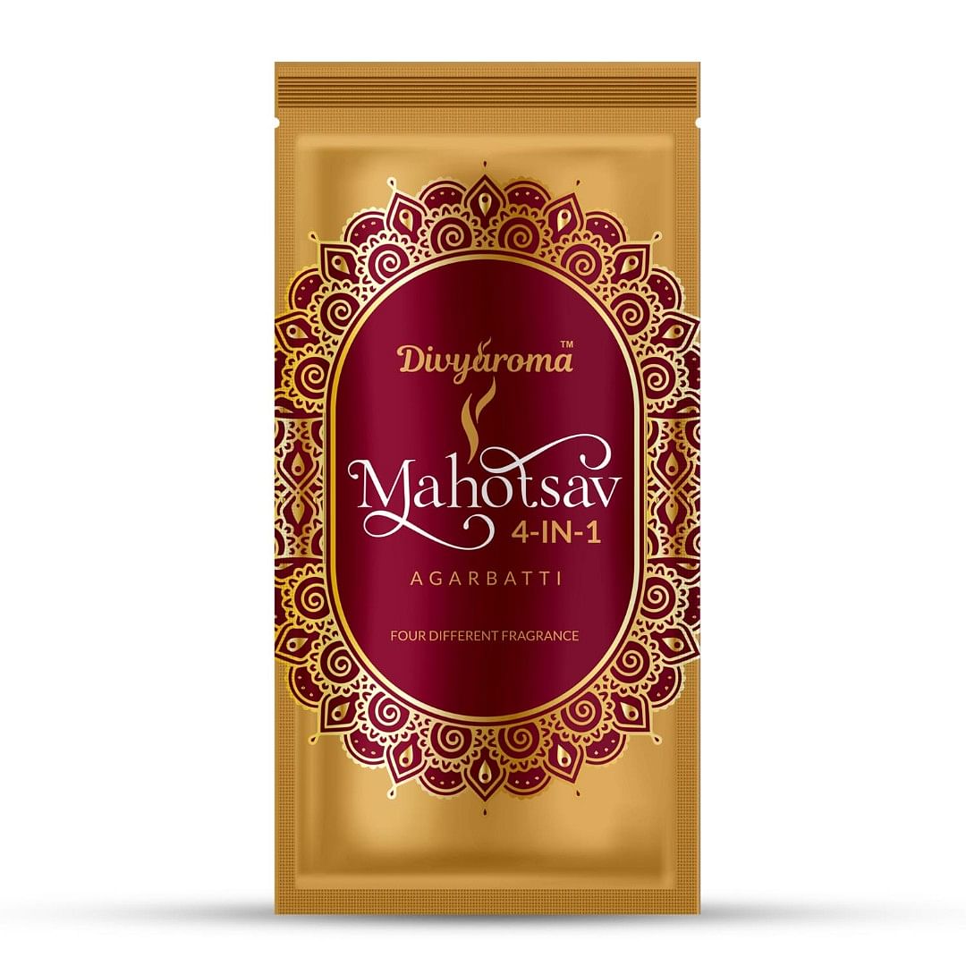 Divyaroma Mahotsav 4 in 1 Agarbatti 
