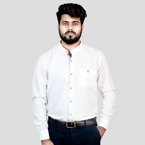 Rupantaran Yatra Formal Shirt UNI002 White