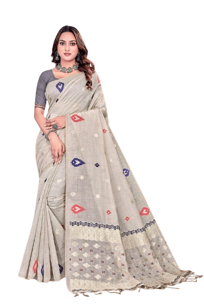 Authenzaa Women Saree YIWS055 GOLD 