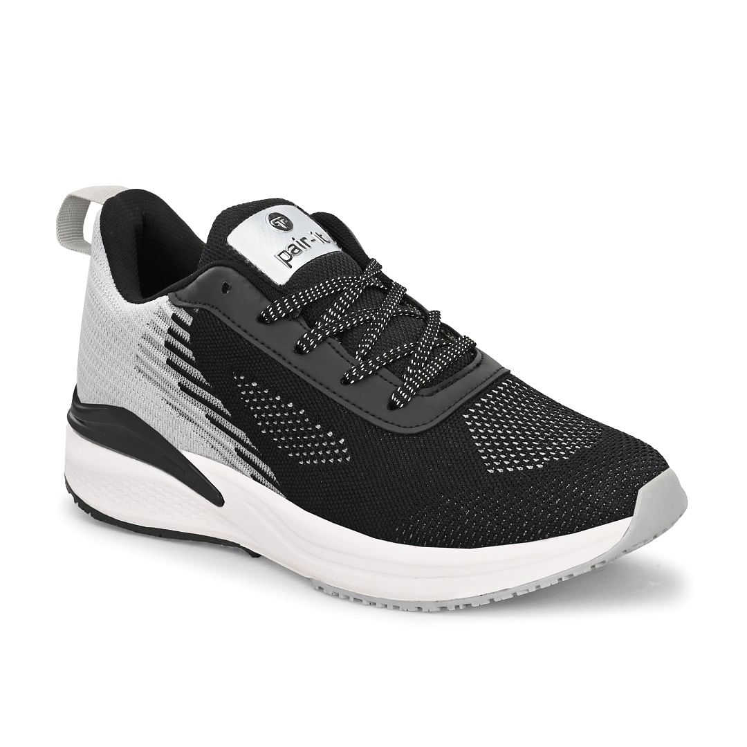Pair-it-Men Elite Sport Shoes LZ-Sports038 Black/Grey