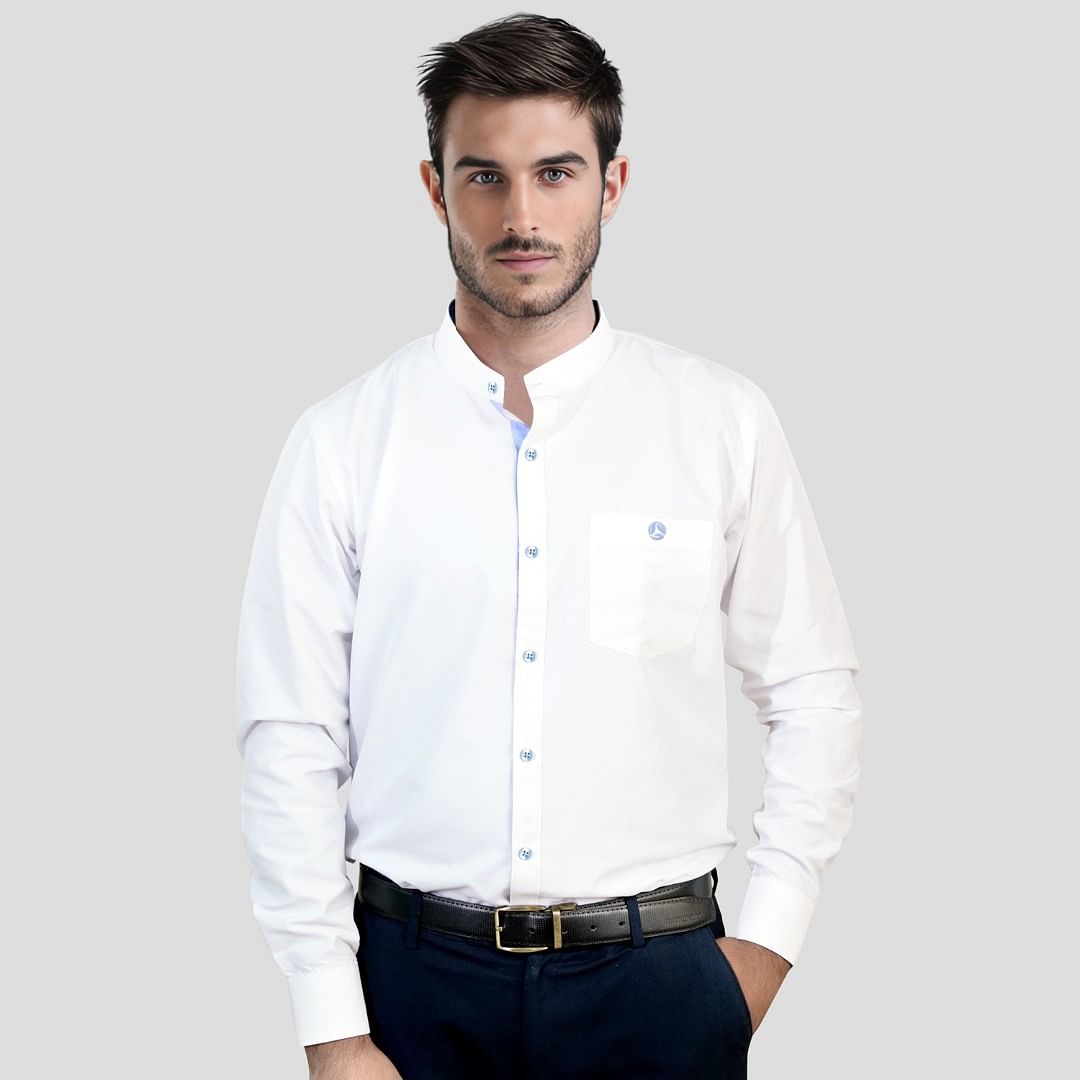 Rupantaran Yatra Semi-Formal Shirt UNI002 White