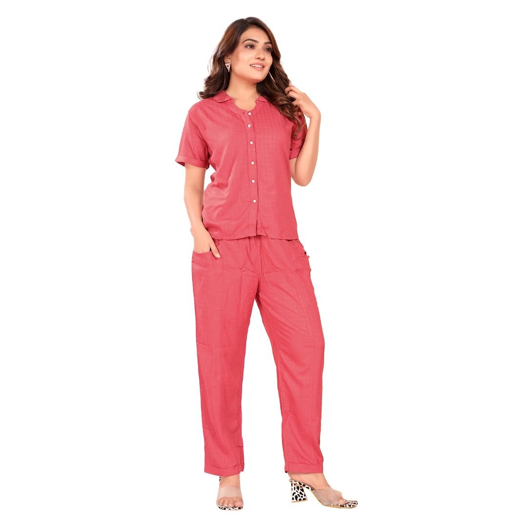Authenzaa Women Co-Ord Set AC2N149 Multi