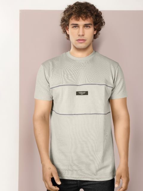 Authenzaa Men Round Neck T-Shirt SFRNT048
