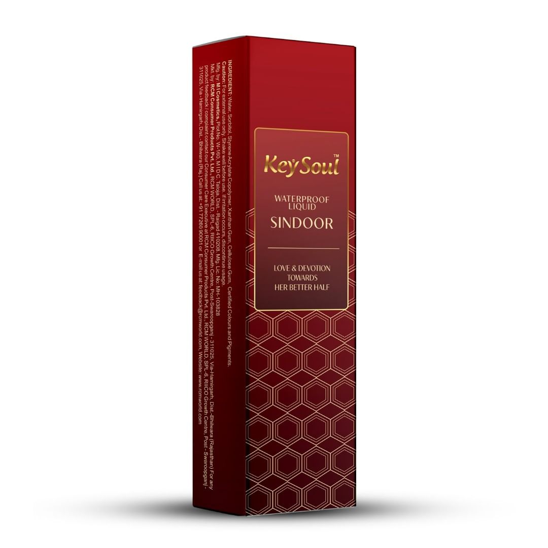 Key Soul Liquid Sindoor, Red 