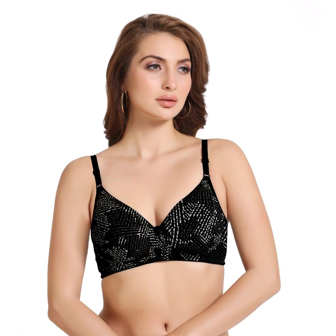 WMN BRA-KS078-Printed Padd, PRINT 4