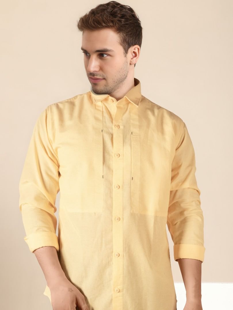 Authenzaa Men Casual Shirt SFCS240 Mango