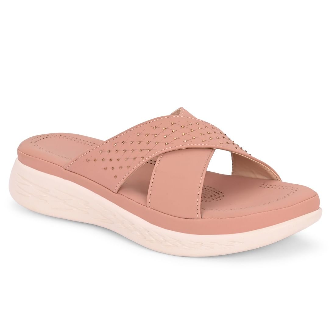 Pair-it Women Slipper TE 01 Peach