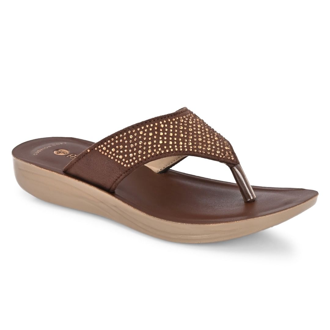 Pair-it Women Slipper MS041 Brown