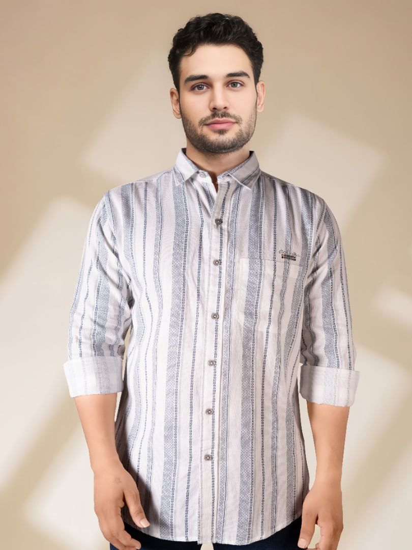Authenzaa Men Casual Shirt RECS025 Turquoise Green