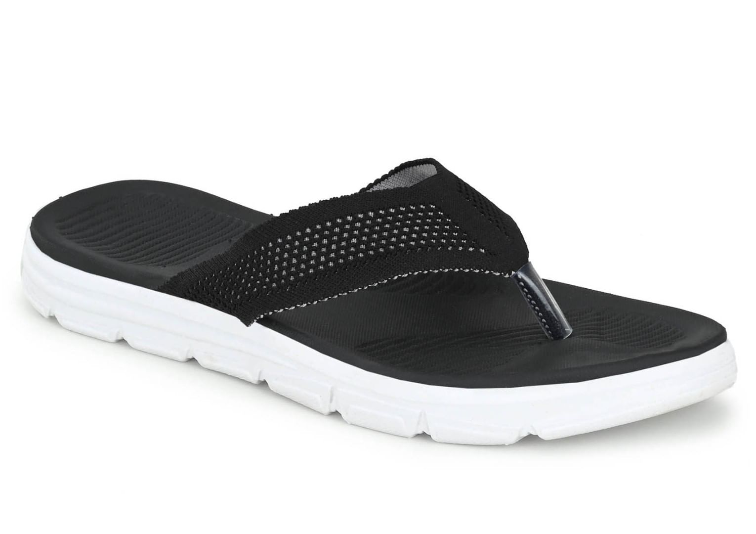 Pair-it Men Rubberized EVA Slippers LZ-Slippers113 Black