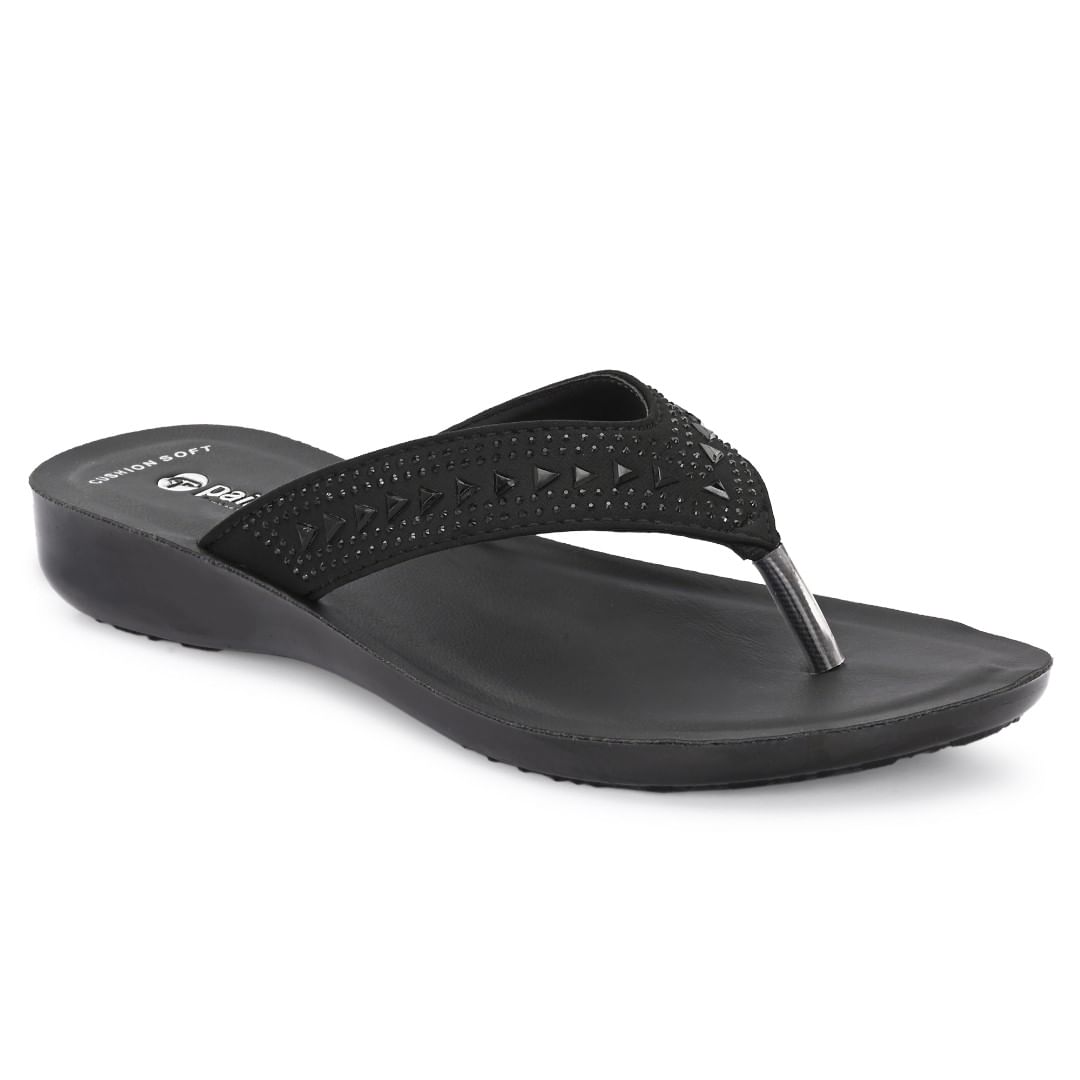 Pair-it Women Slipper MS033 Black